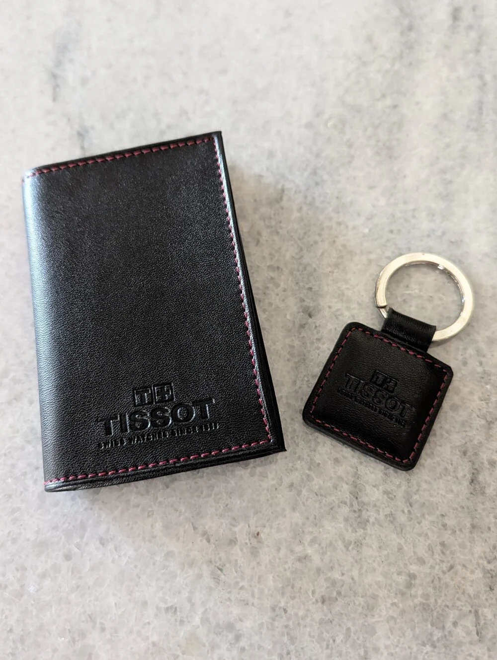 new TISSOT wallet and keychain